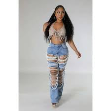 Pearl ripped jeans