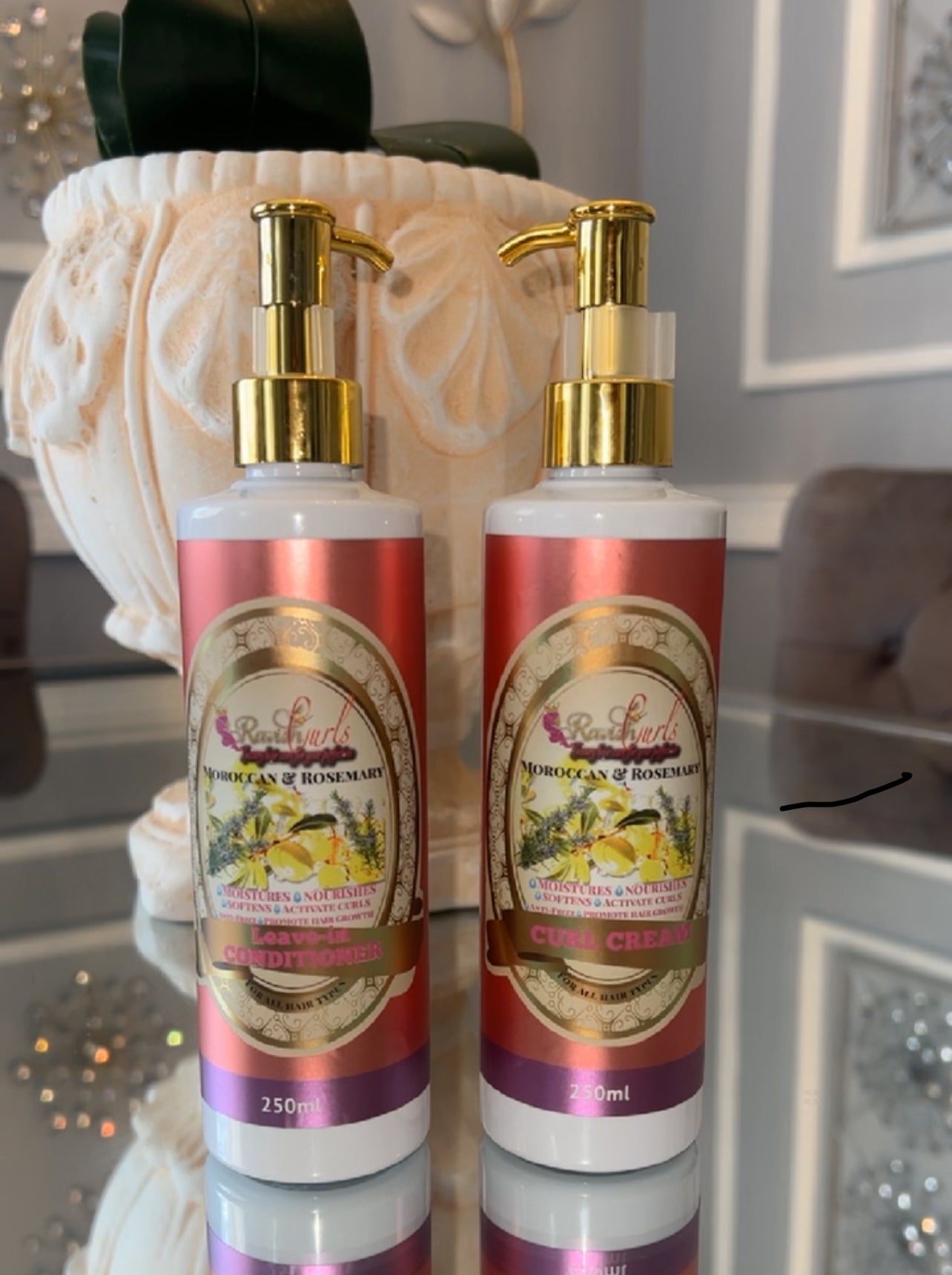 Ravish curls leave in conditioner and curl cream