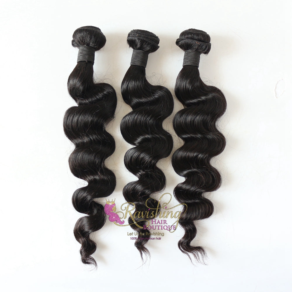 3 bundles loose deep