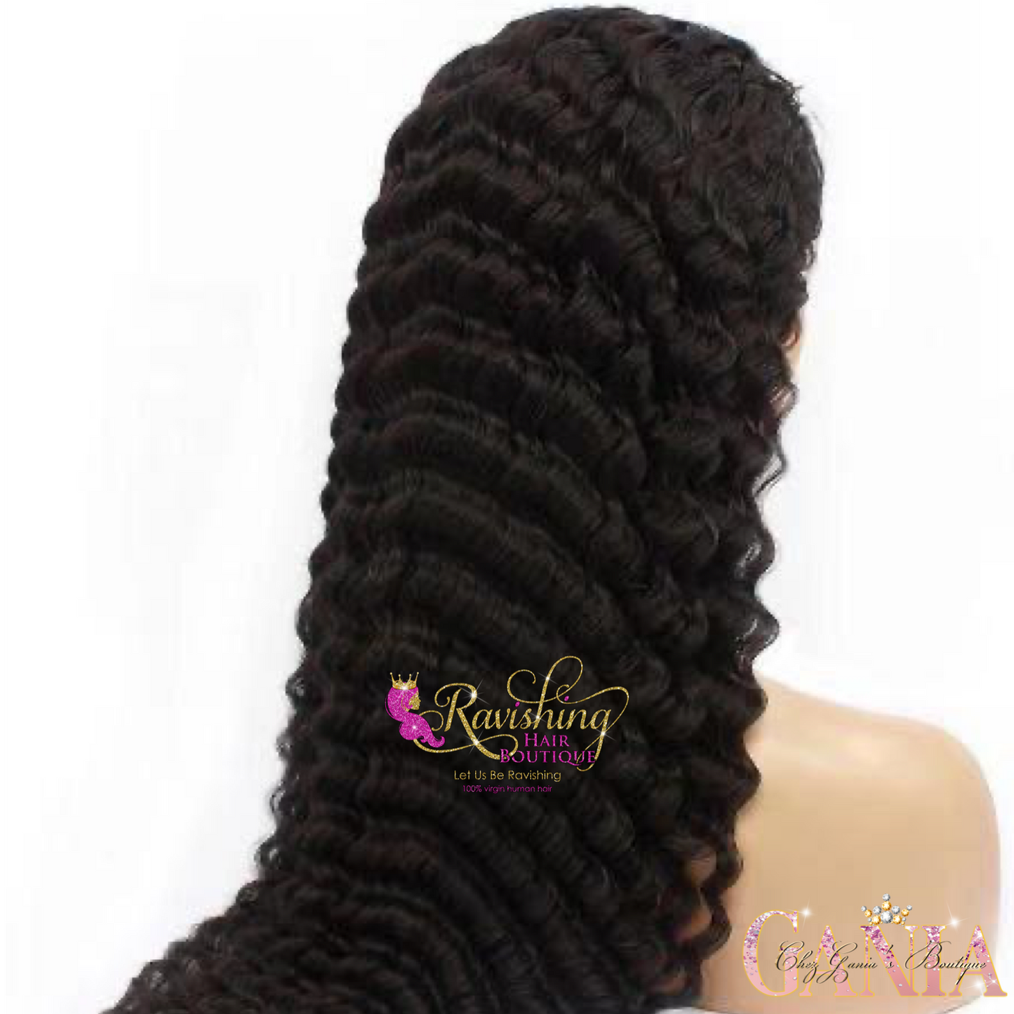 13x4 pineapple wave lace frontal wig