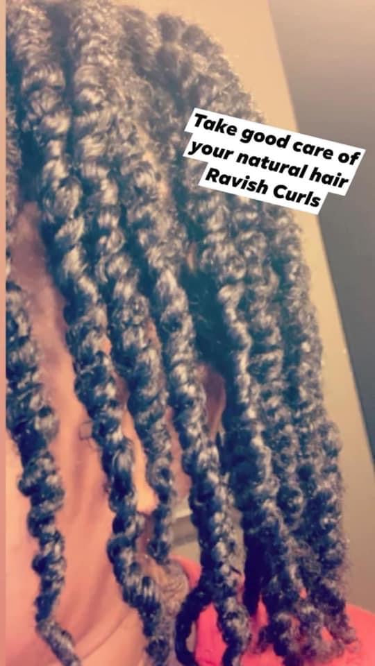 Ravish curls leave in conditioner and curl cream